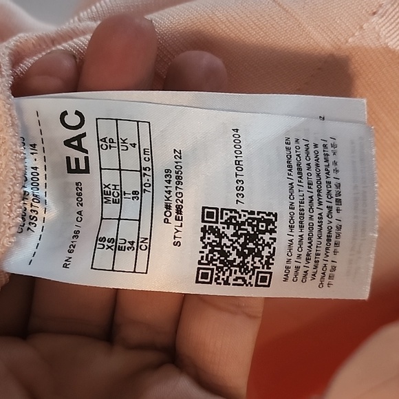 Kandice Off-The-Shoulder Bandage Dress blush Pink - Picture 3 of 5